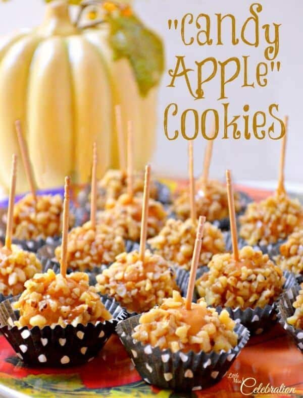 Candy Apple Cookies - Little Miss Celebration in the Summer Spotlight on Kenarry.com