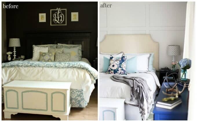 Master Bedroom Reveal - Just a Girl and Her Blog featured in the Summer Spotlight