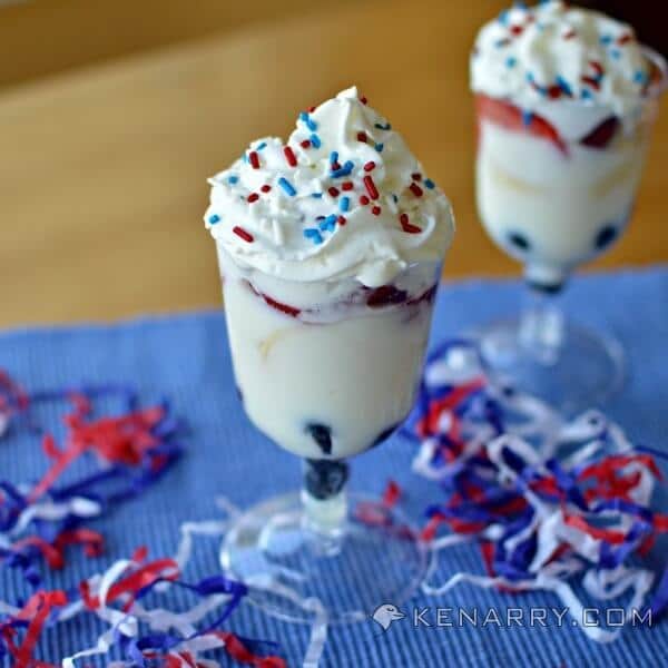 Patriotic Parfaits: Perfectly Simple for Independence Day
