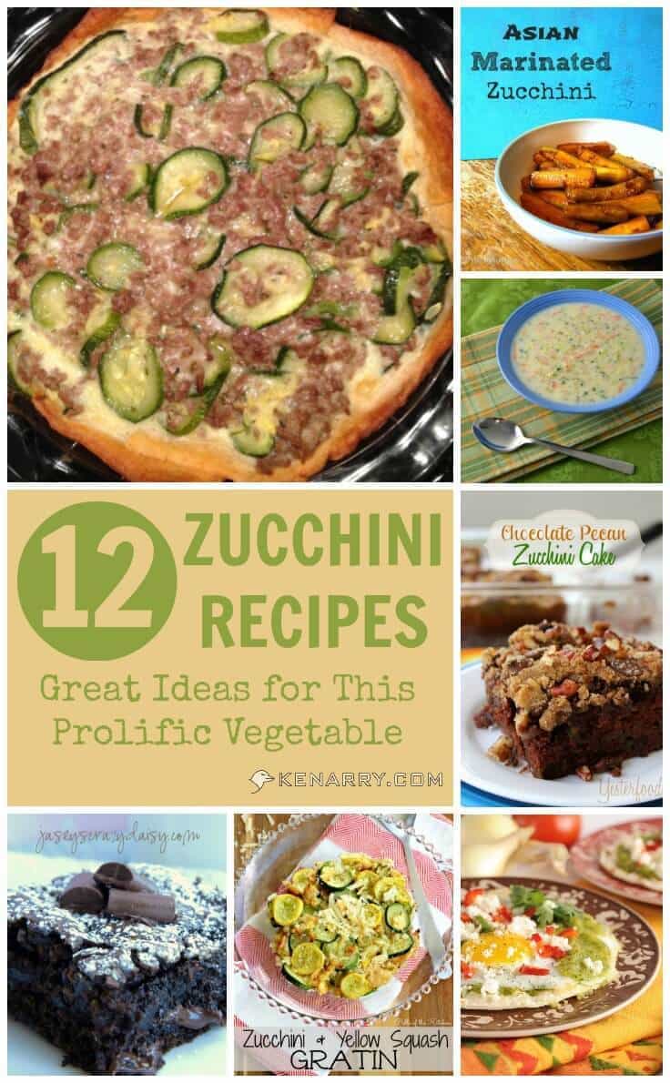 Zucchini Recipes: 12 Great Ideas for This Prolific Vegetable