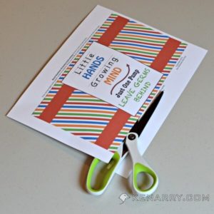 Free Printable Hand Sanitizer Label for Back To School Classrooms