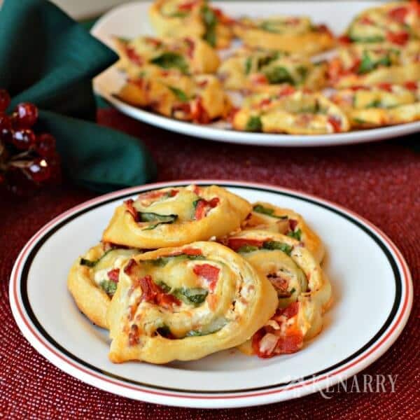 Bacon Spinach Blossoms: Festive Holiday Appetizer
