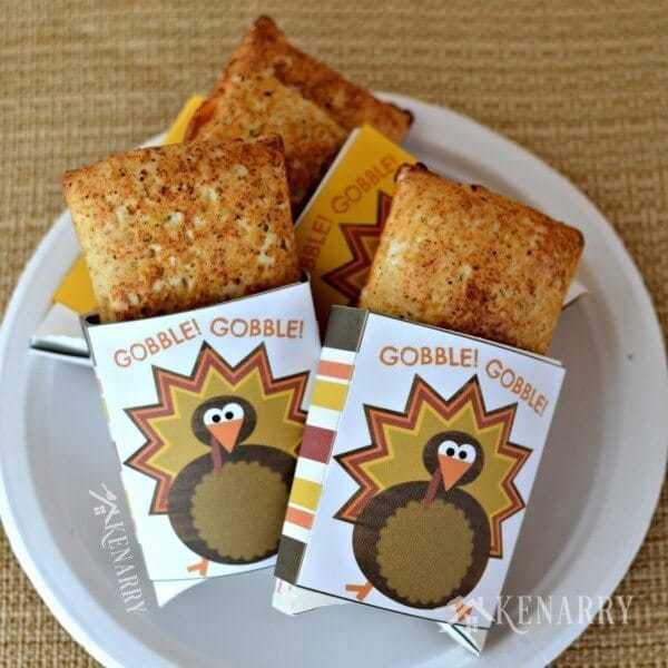 Easy Snacks for Thanksgiving: Hot Pockets Free Printable