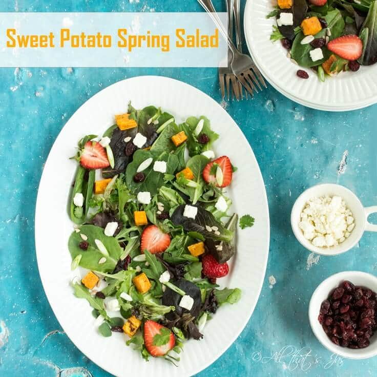 Sweet Potato Spring Salad