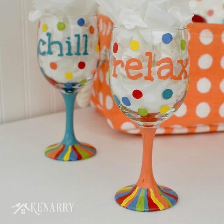 Hand Painted Wine Glasses: How To Make Your Own