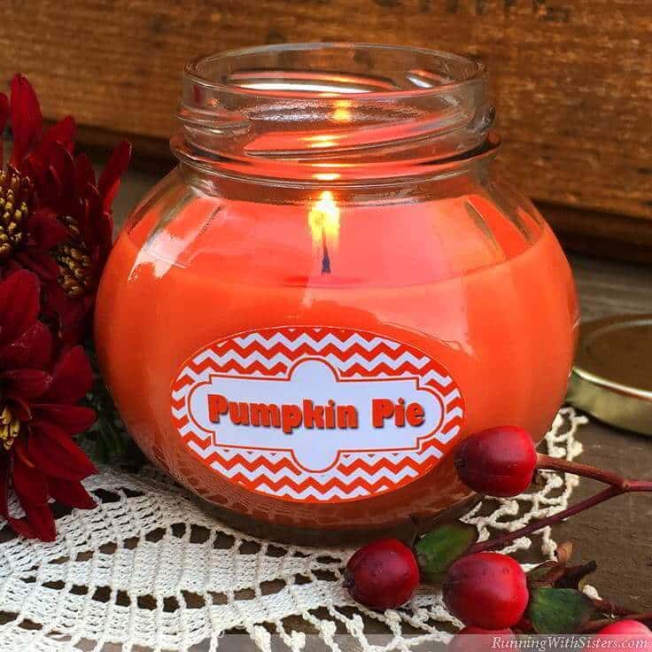 Pumpkin Pie Jar Candle: How To Make DIY Jar Candles