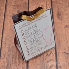 Teacher Appreciation Gift: Free Printable Tag for Chocolate