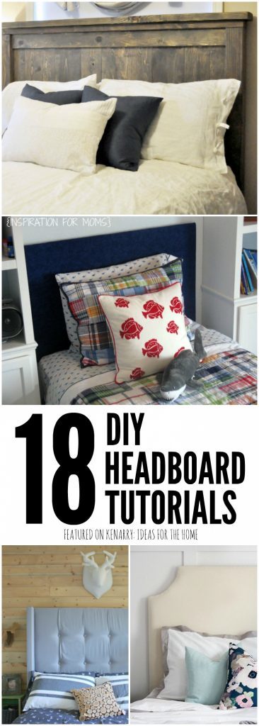 DIY Headboard Tutorials: 18 Great Bedroom Ideas