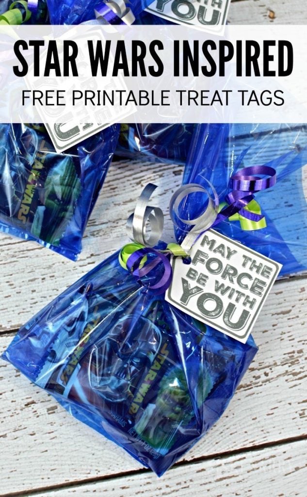 Star Wars Party Favors: Free Printable Treat Tags