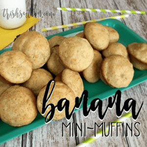 Banana Mini Muffins Recipe by Trish Sutton