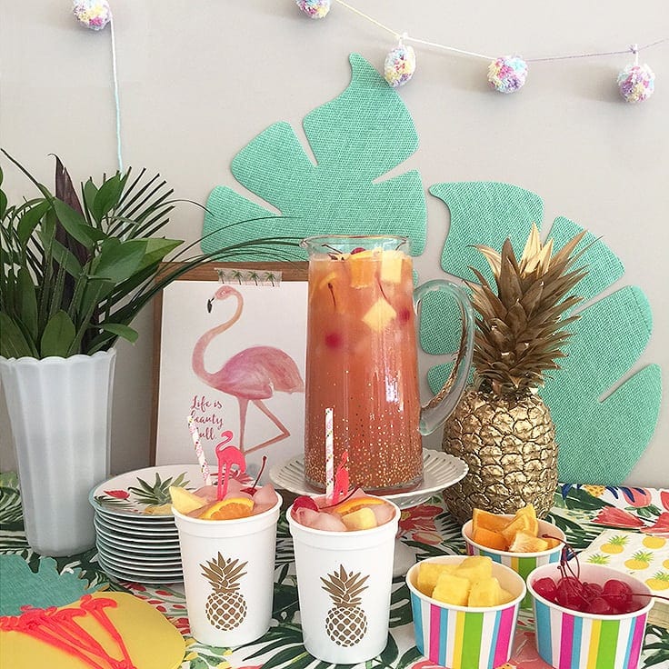 Tiki Punch Recipe For A Tropical Themed Party