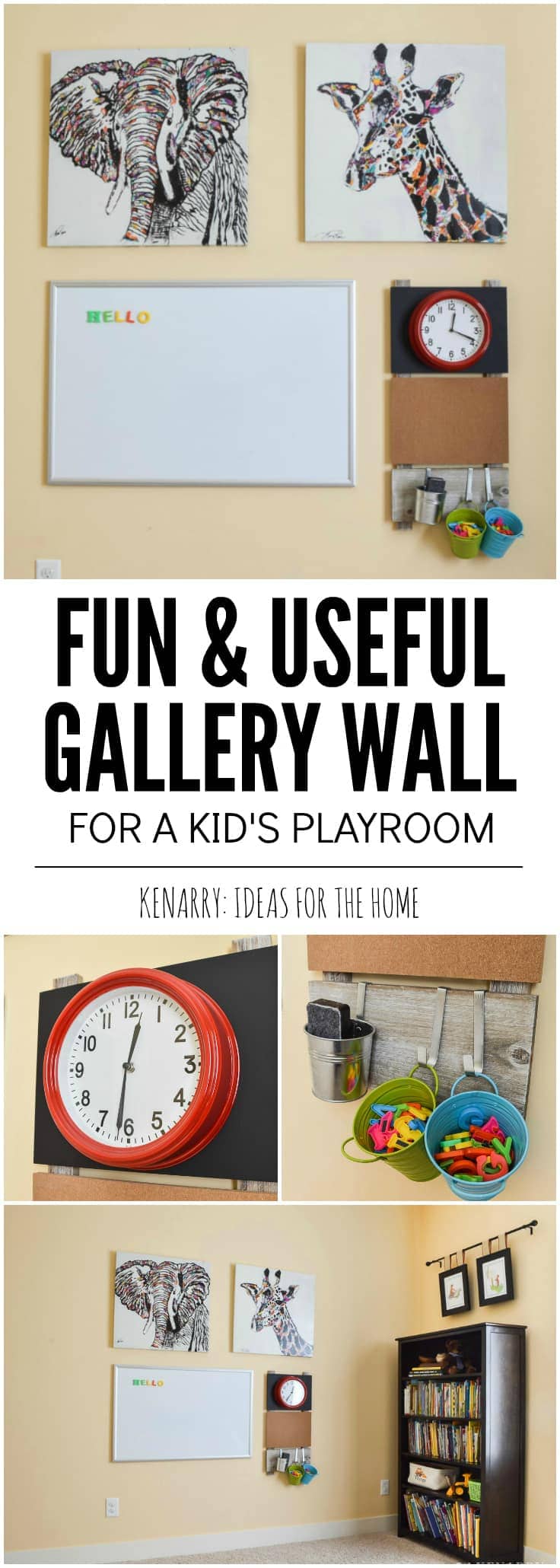 art for kids playroom