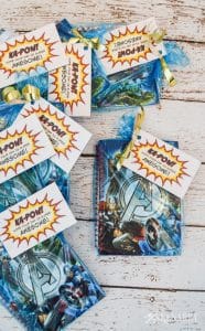 Avengers Party Favors: Free Printable Birthday Treat Tags