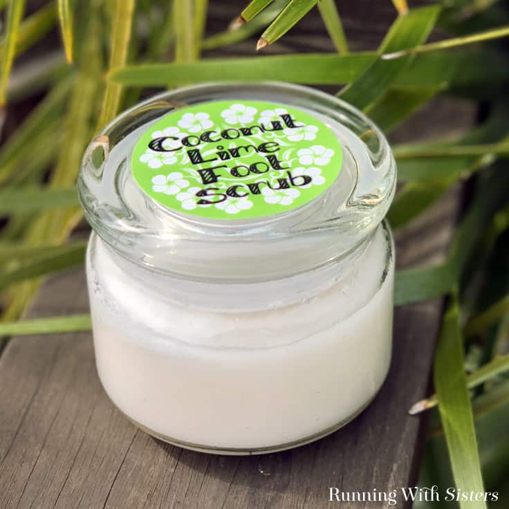 How To Make Coconut Lime Foot Scrub