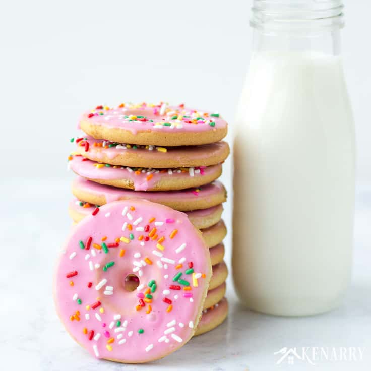 Donut Cookies: Easy Idea Using Sugar Cookie Dough