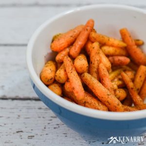 This easy roasted carrots recipe uses baby carrots, dill weed, butter, salt and pepper. Learn how to make this delicious vegetable side dish idea for an easy dinner.