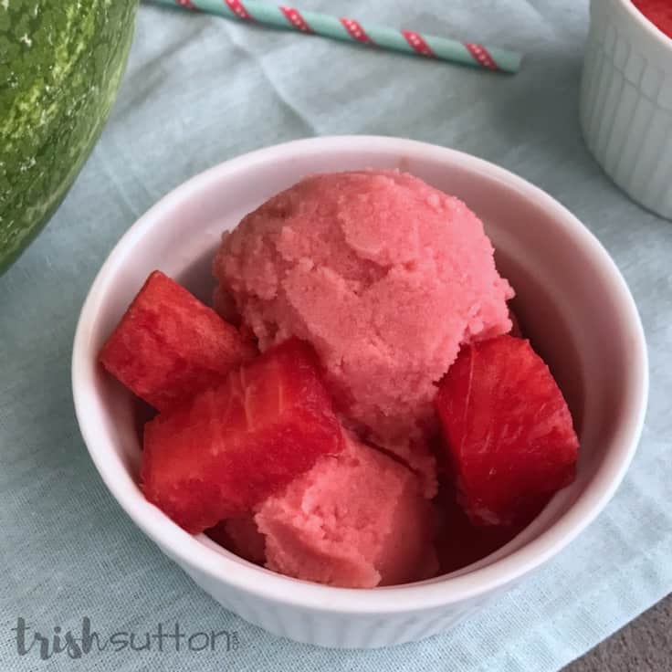 Watermelon Soft Serve Frozen Yogurt Recipe
