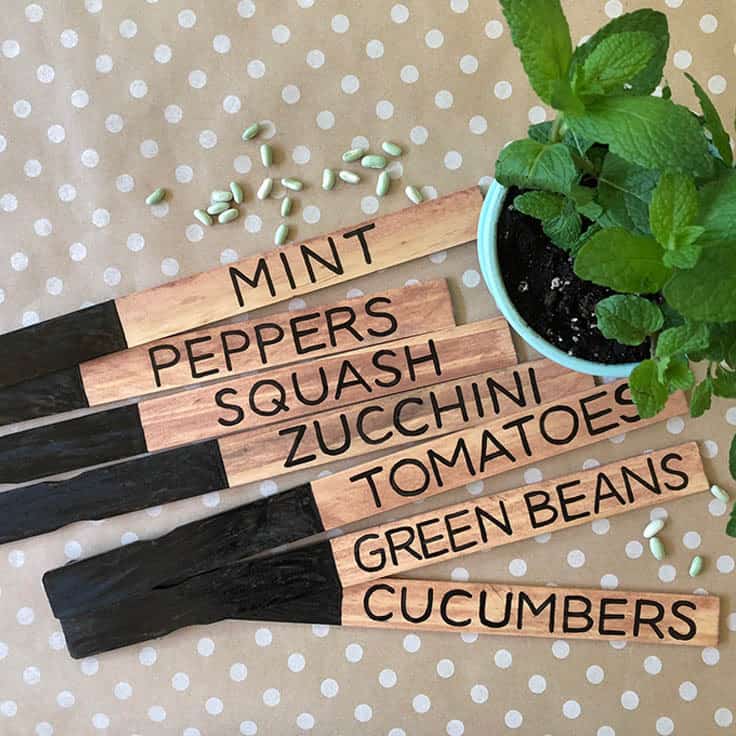 Diy Plant Markers For Your Garden, Plant Markers For Garden Homemade