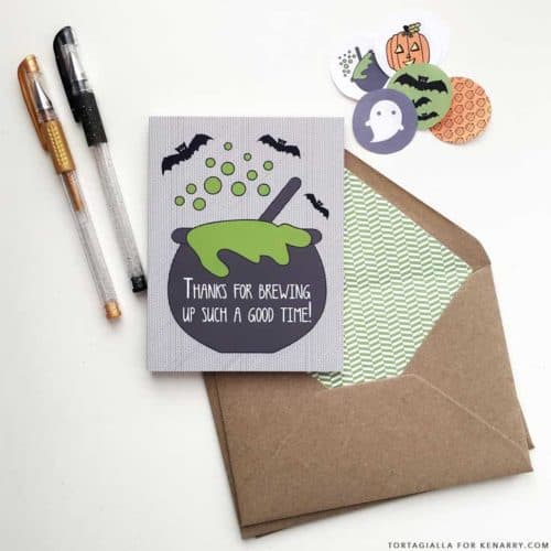 DIY Printable Halloween Cards - Ideas for the Home