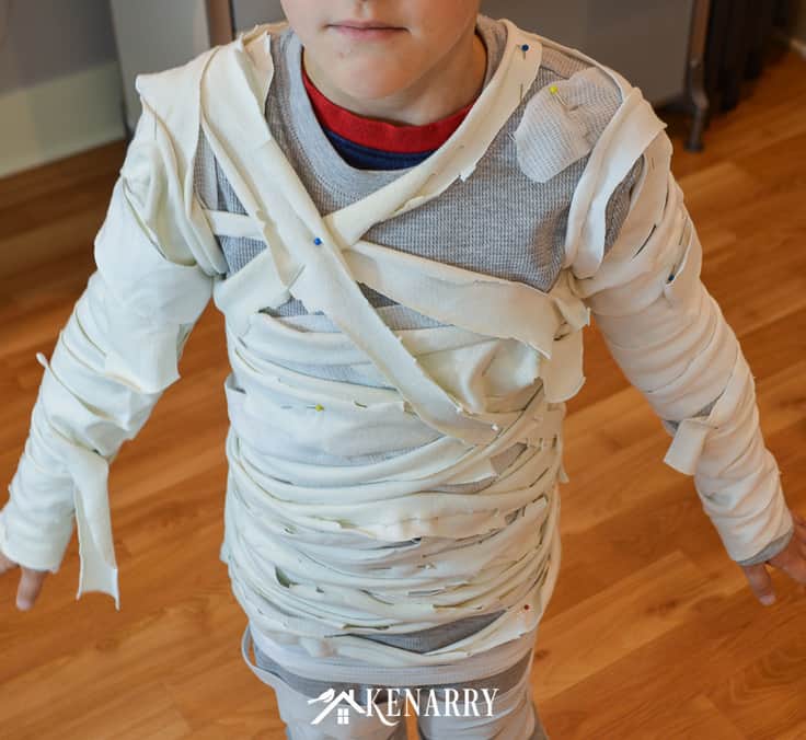 Mummy Costume for Kids: Easy DIY Halloween Costume | Ideas for the Home