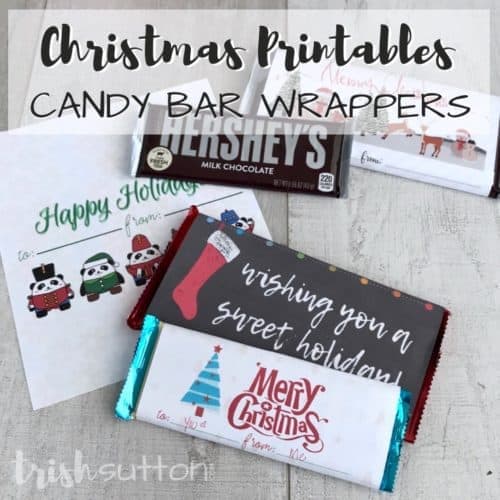 Free Printable Candy Bar Wrappers | Simple Christmas Gift