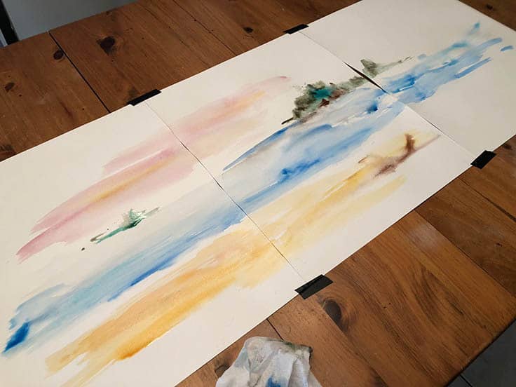 How To Make Abstract Watercolor Art Ideas For The Home
