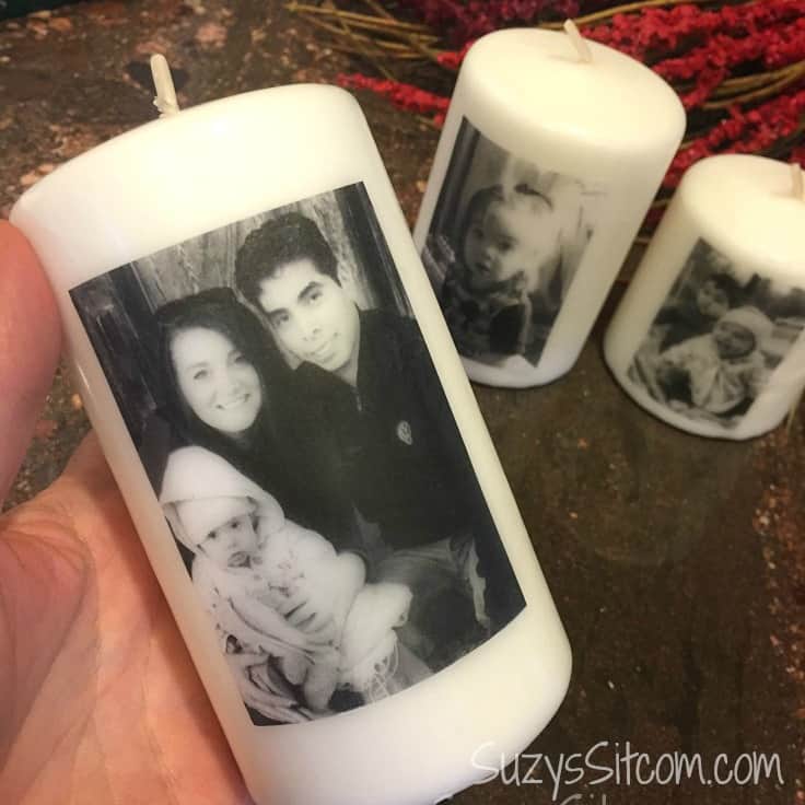 How To Make Personalized Photo Candles