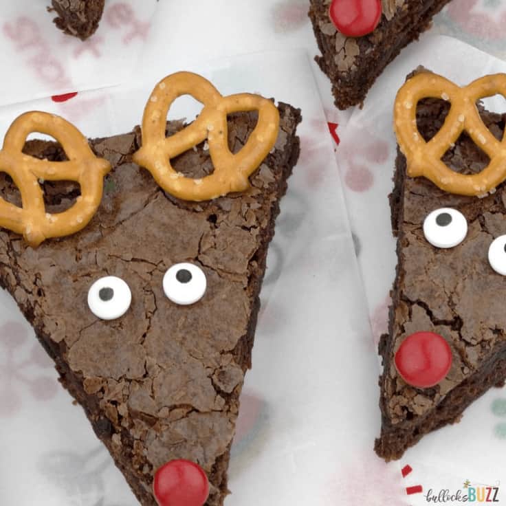 Easy Reindeer Brownies: A Holiday Recipe