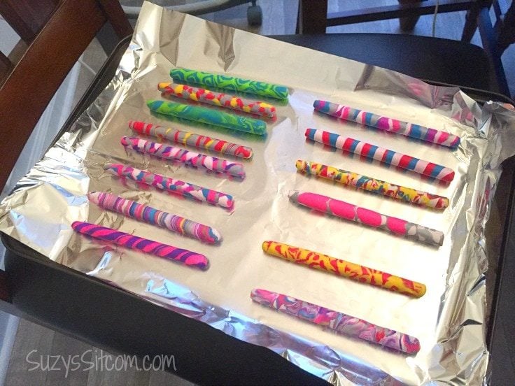 How to make polymer clay covered pens!