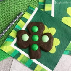 Create festive Chocolate Mint Shamrock Cookies to celebrate St. Patrick's Day and the month of March with this fun recipe.﻿