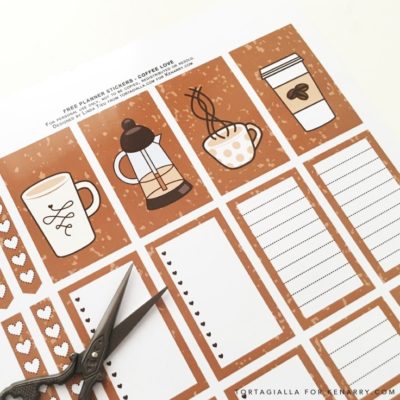 Free Printable Planner Stickers For Coffee-Lovers - Ideas for the Home