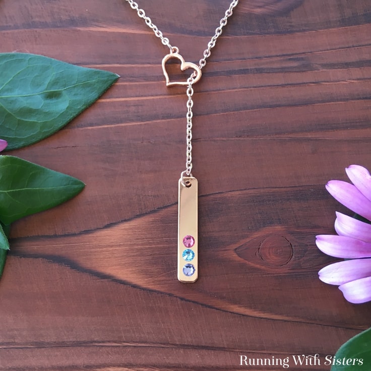 Mother’s Day DIY Gift: Birthstone Necklace