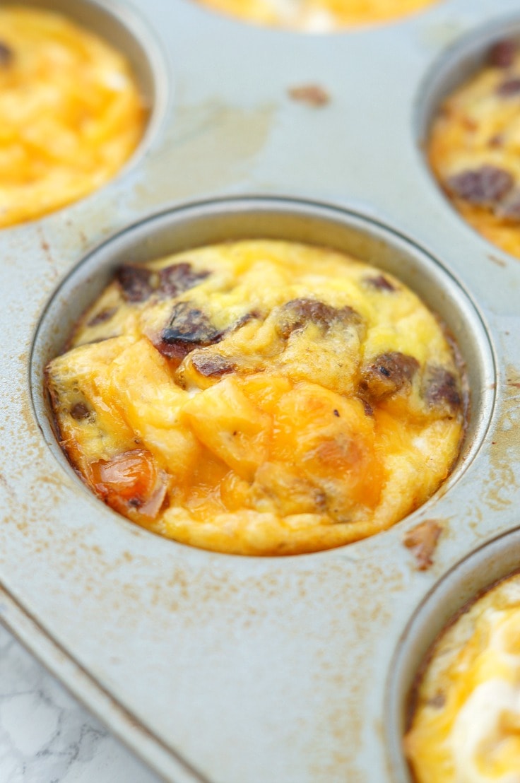 Easy Make Head Sausage and Egg Muffins