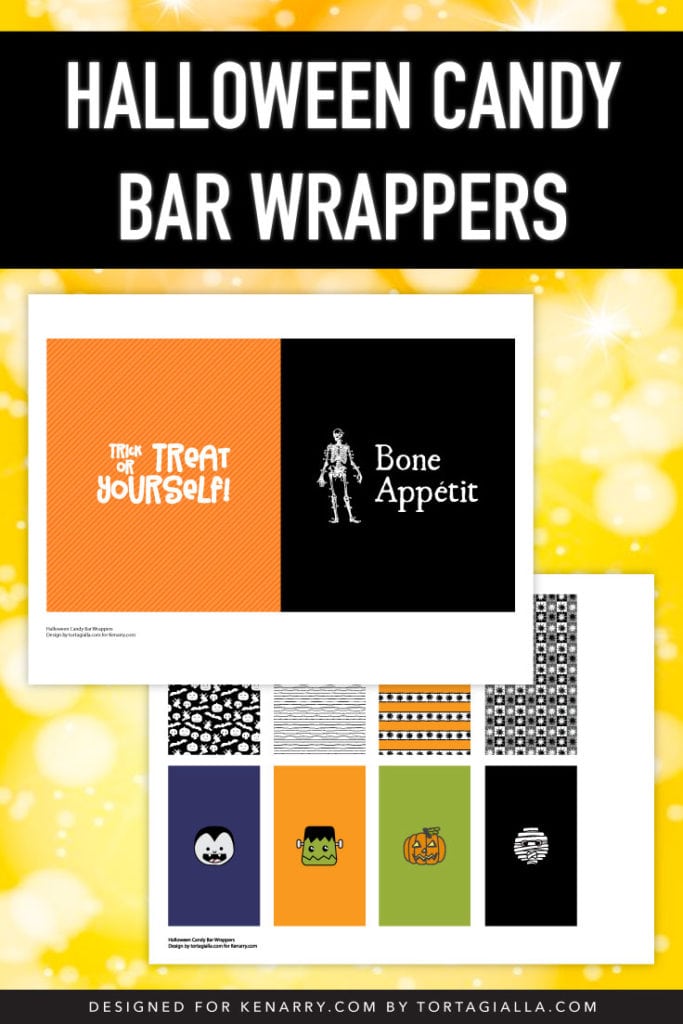 Halloween Candy Bar Wrappers Free Printable - Ideas for the Home