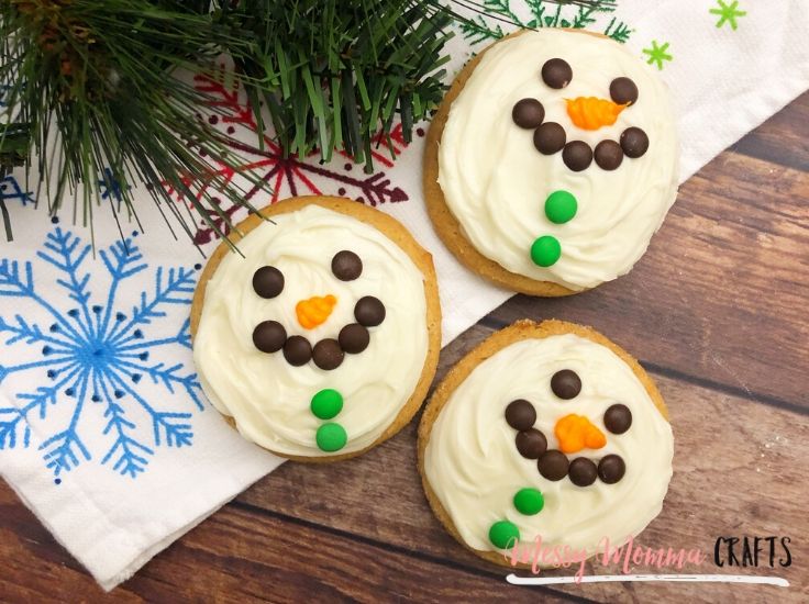 Easy Snowman Cookies