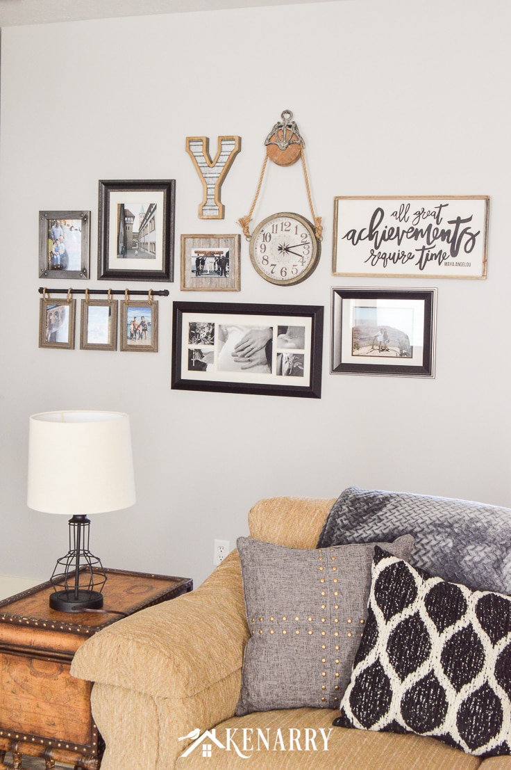 Family Photo Gallery Wall Ideas, Living Room Family Photo Wall Ideas