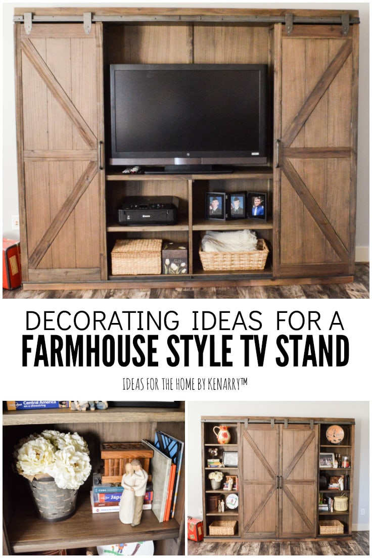 12 Farmhouse Entertainment Center Decor Ideas - Ideas for the Home
