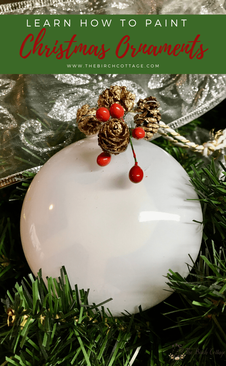 Learn How to Paint Christmas Ornaments