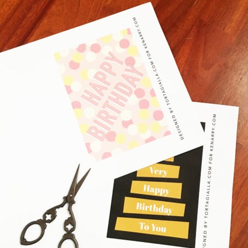 Free Printable Birthday Cards - Ideas for the Home