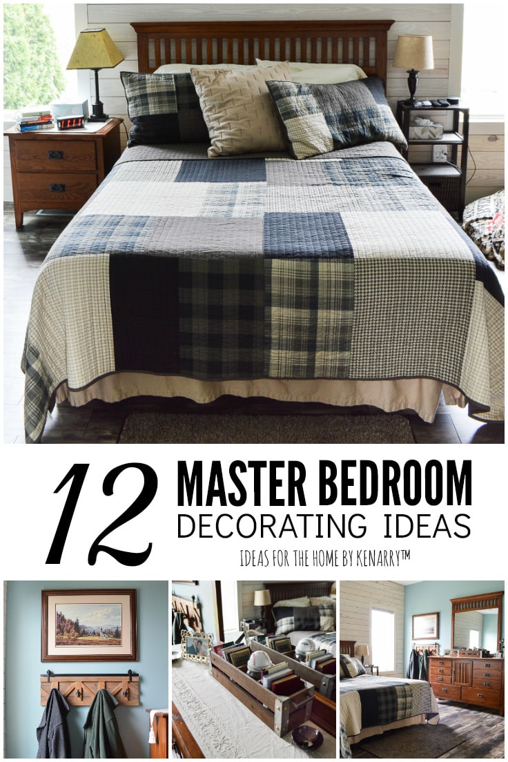 12 Master Bedroom Decorating Ideas with farmhouse style - Ideas for the Home by Kenarry