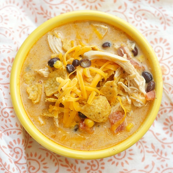 easy slow cooker chicken chili