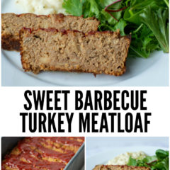 Sweet barbecue turkey meatloaf, an easy dinner idea