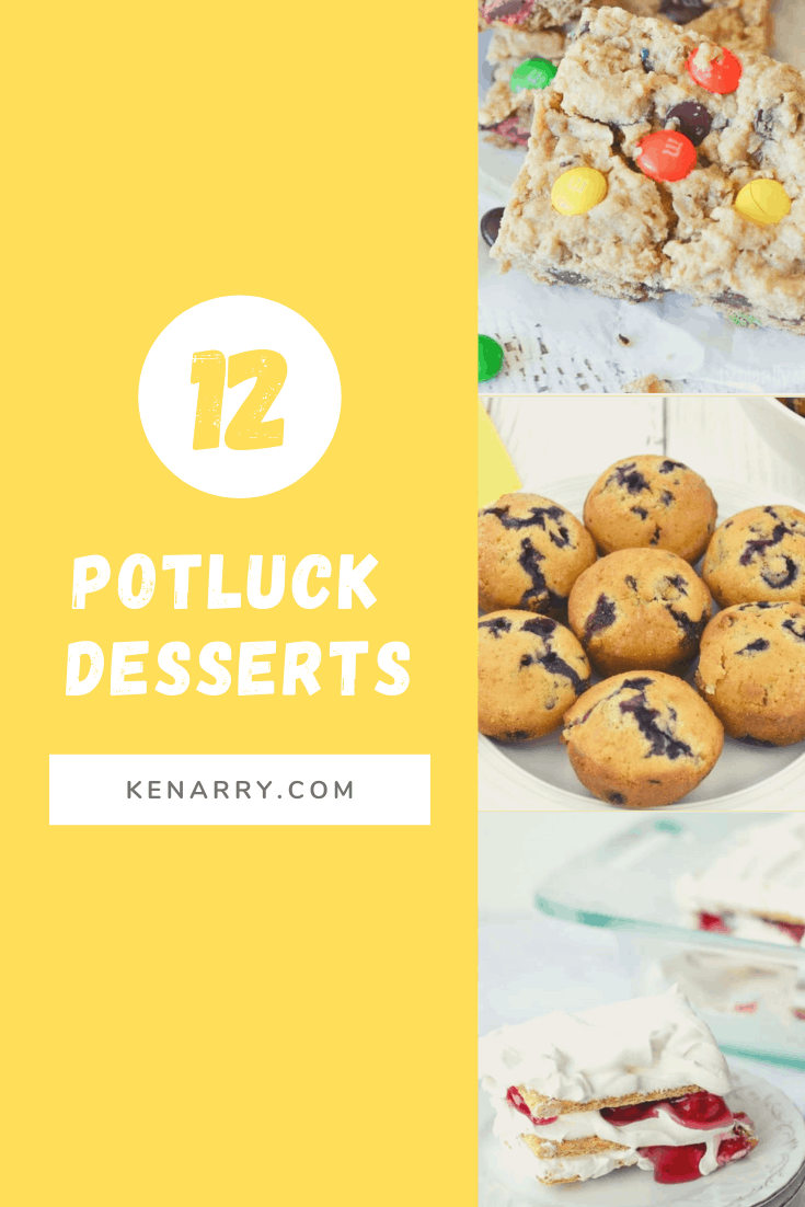 12 easy potluck dessert ideas