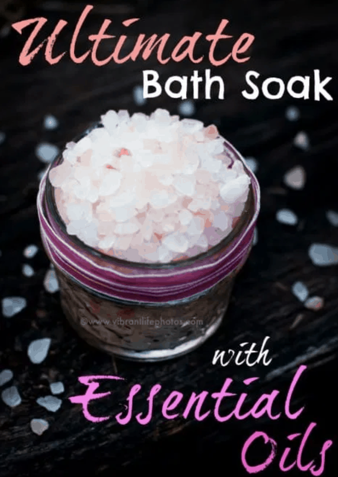 ultimate bath soak with essential oils