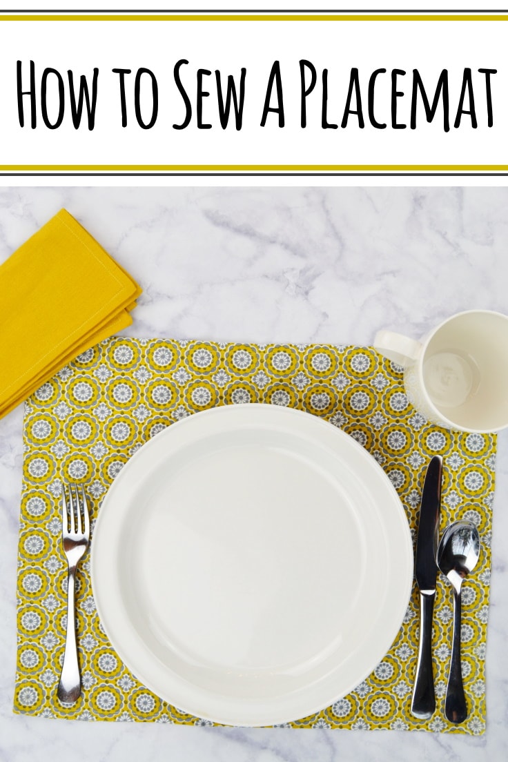 How to Sew a Placemat