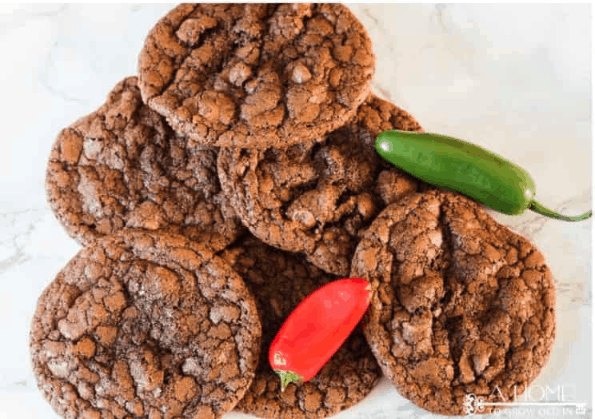 Mexican hot chocolate cookies 