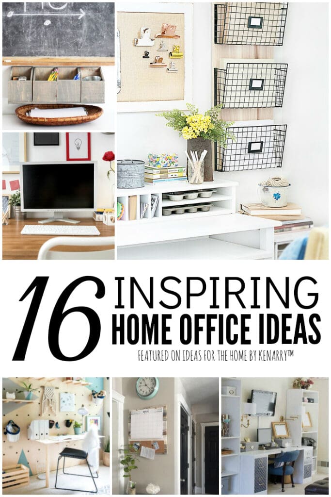16 Inspiring & Efficient Home Office Ideas - Ideas for the Home