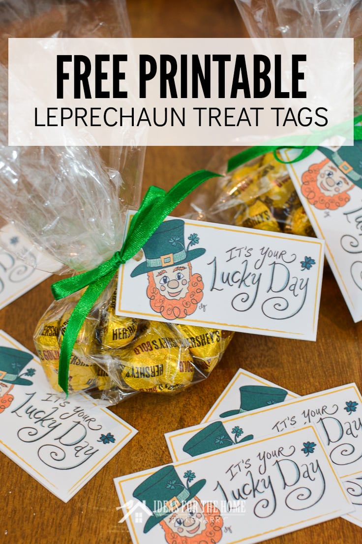 Free Printable Leprechaun Treat Tags