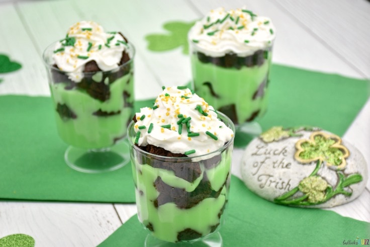 St. Patrick's Day Trifles treat