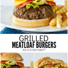 Grilled Meatloaf Burgers